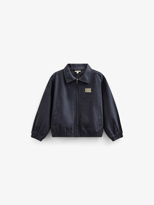 Canvas bomberjakke - Kids - Navy | 101138 Isack
