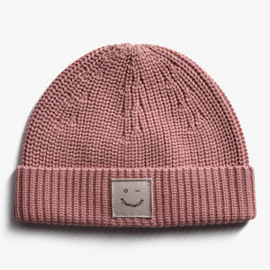 Ribbet strikhue - Little - Dusty Rose
