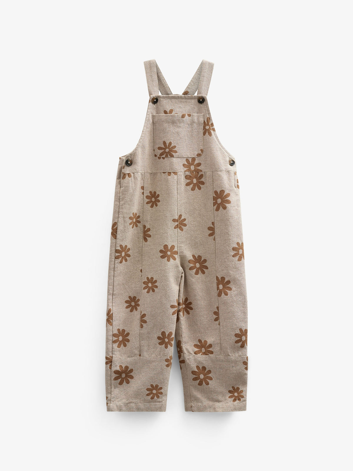 Printet bomuldsoverall - Kids - Sand | 101210 Molly