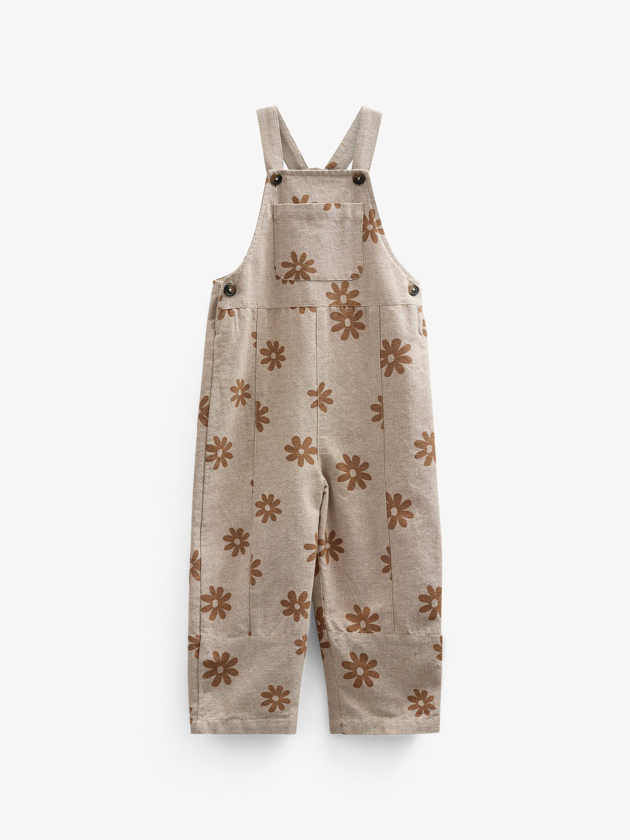Printet bomuldsoverall - Kids - Sand | 101210 Molly
