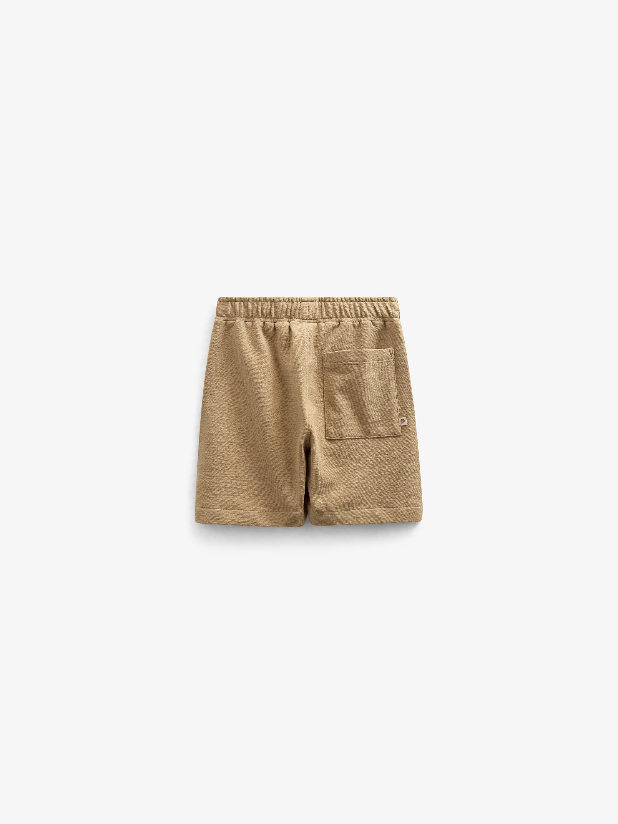 Jerseyshorts med struktur - Tween - Khaki | 101222 Sonny