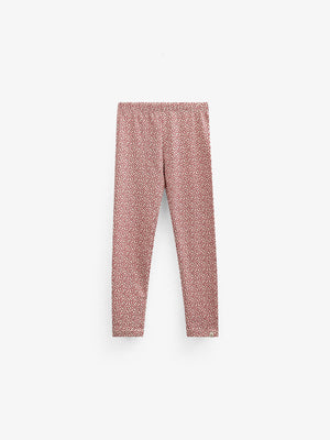 Jersey-leggings - Kids - Cherry Red | 101229 Lea