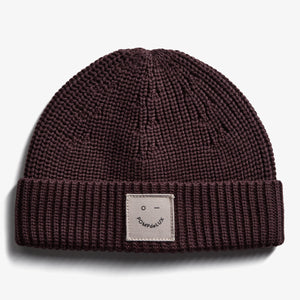 Ribbet strikhue - Little - Dark Purple