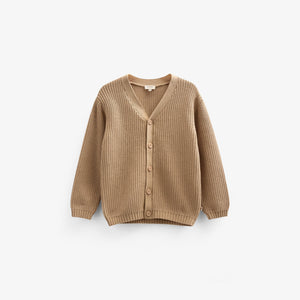 Cardigan i patentstrik - Kids - Beige | 101245 Clark