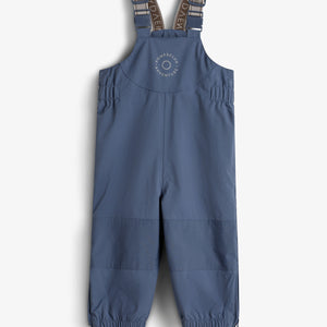 Bib Regnbukser med seler - Little - Vintage Blue