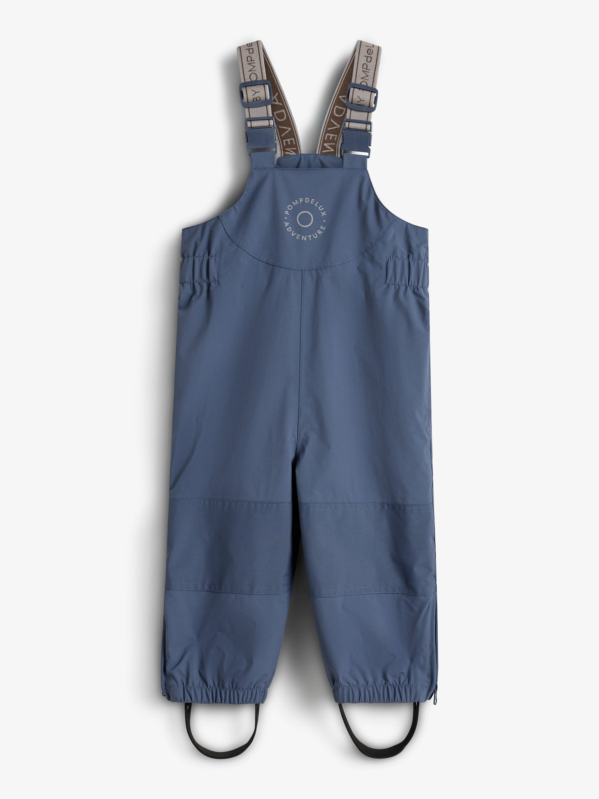 Bib Regnbukser med seler - Little - Vintage Blue