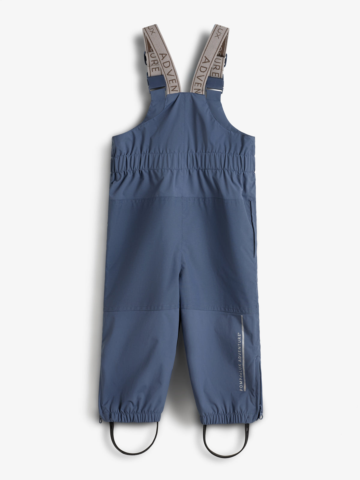Bib Regnbukser med seler - Little - Vintage Blue