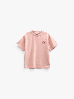 Flower Marked T-shirt - Tween - Powder Rose | 101293 Elsa