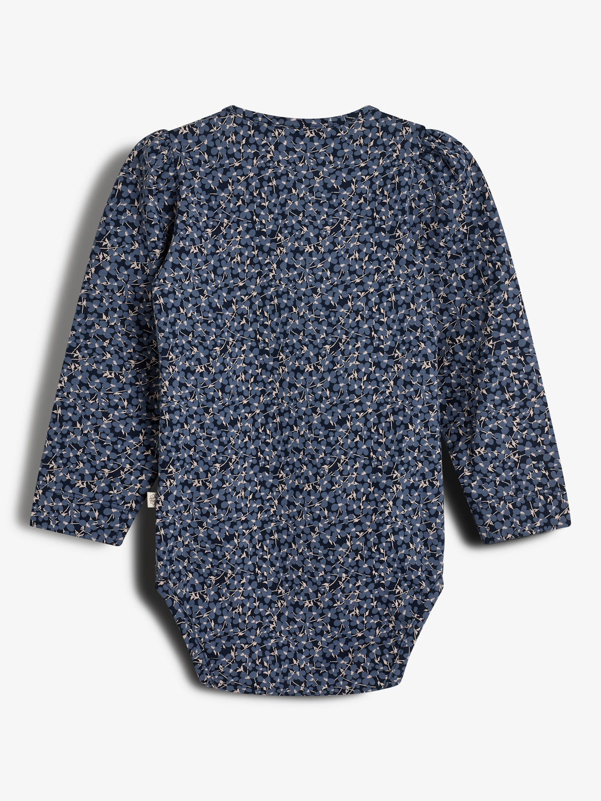 Jersey-Body med ditsy-print - Little - Blue