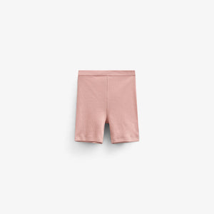 Korte tights i modalrib - Kids - Rose Tan | 101314 Lottie