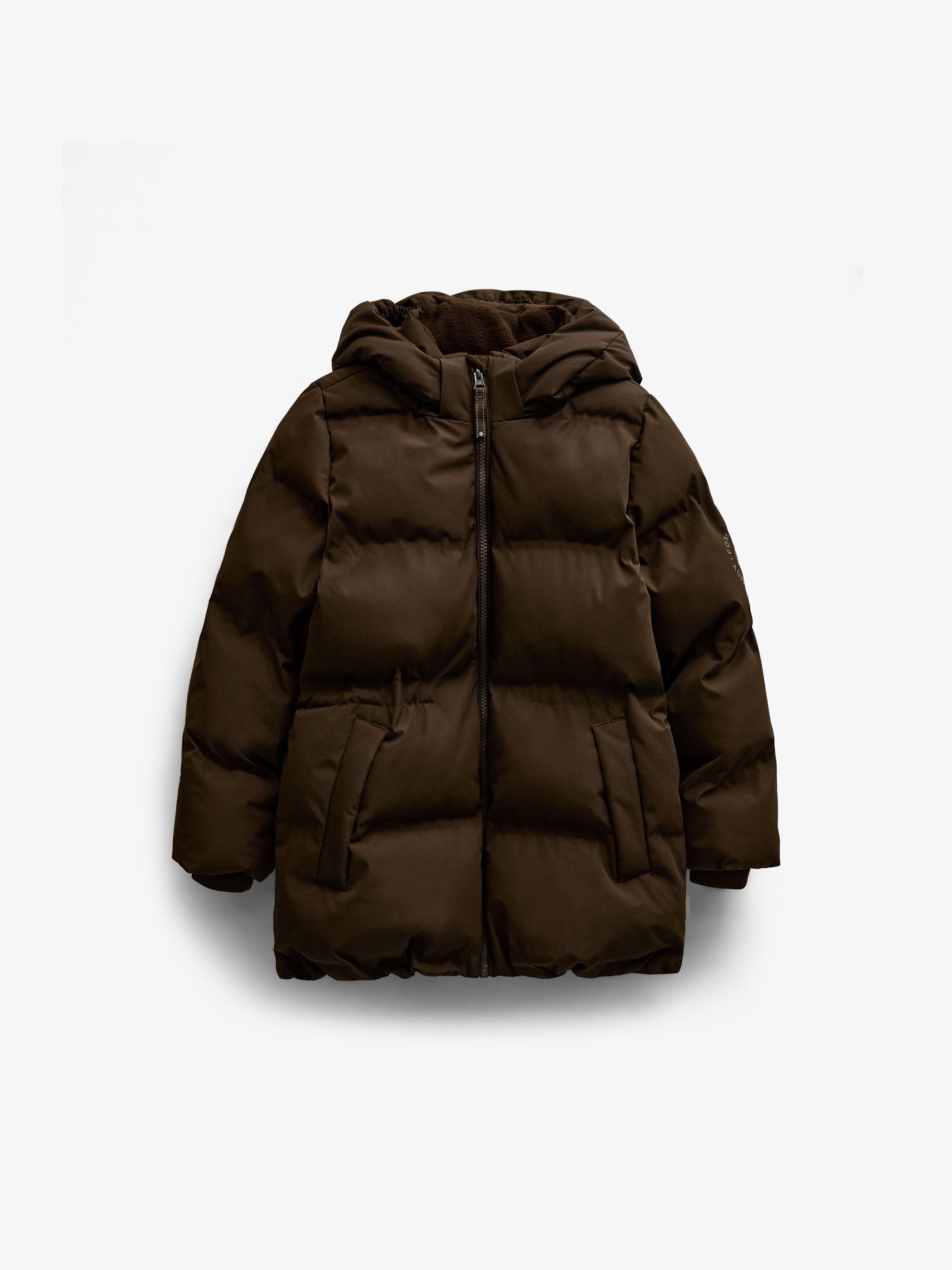 Adventure® Vinterjakke med justerbar talje Tween - Dark Brown | 101414 Elenor