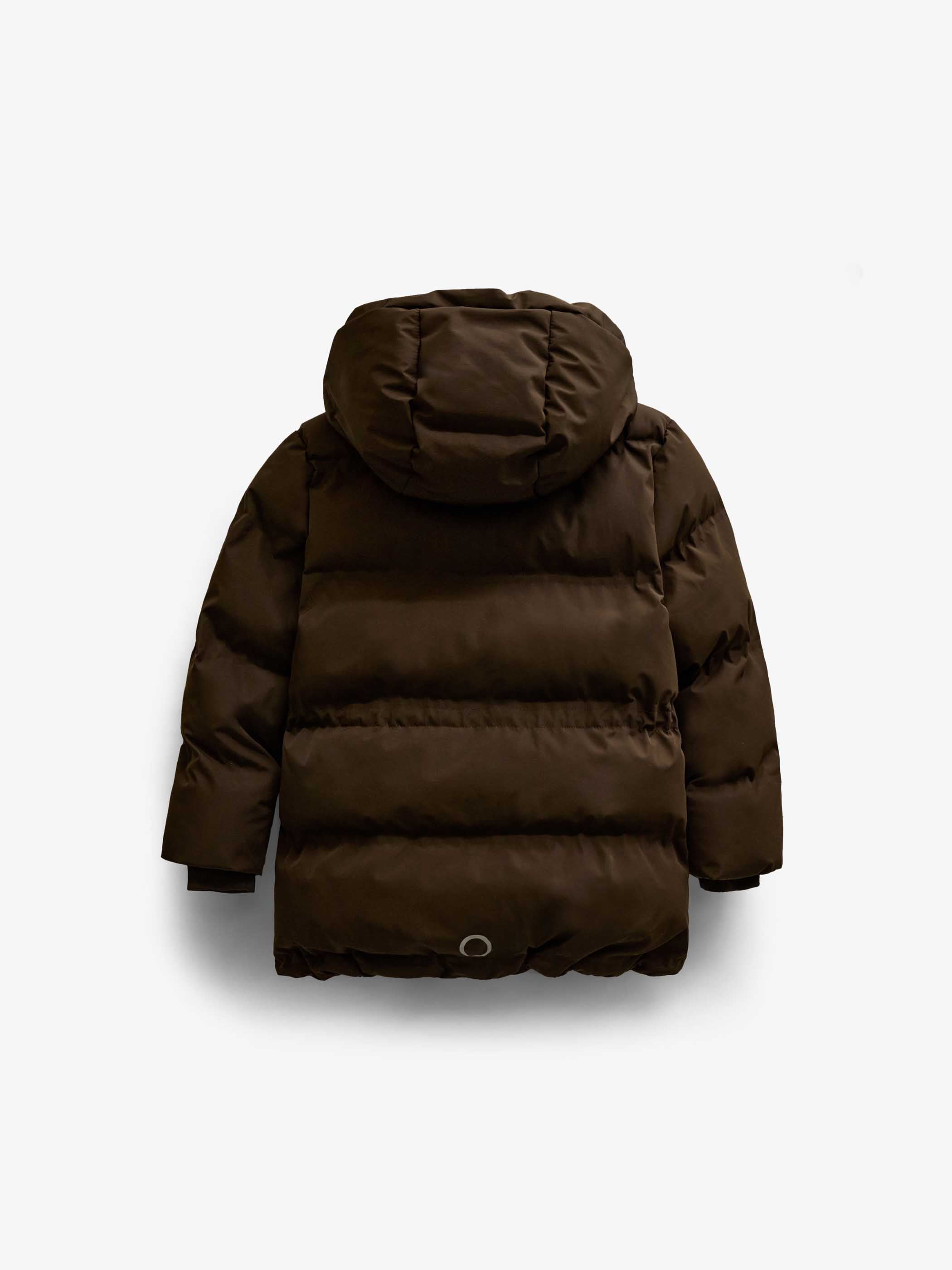 Adventure® Vinterjakke med justerbar talje Kids - Dark Brown | 101413 Elenor