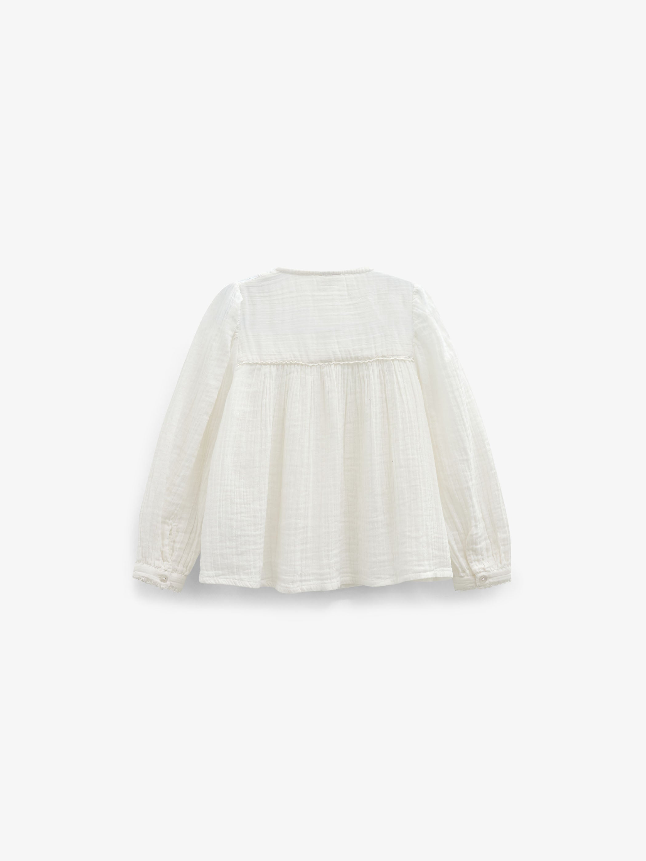 Bluse i musselin Tween - Offwhite | 101462 Celina