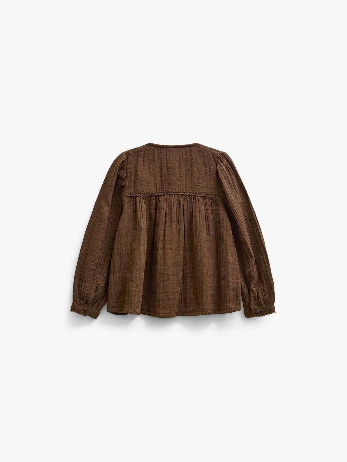 Bluse i musselin Tween - Brown | 101464 Celina
