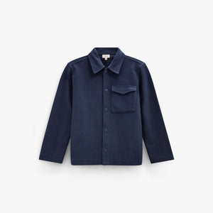 Overshirt i struktureret sweatkvalitet Tween - Navy | 101501 Wilder