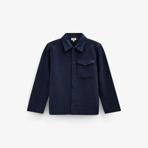 Overshirt i struktureret sweatkvalitet Tween - Navy | 101501 Wilder