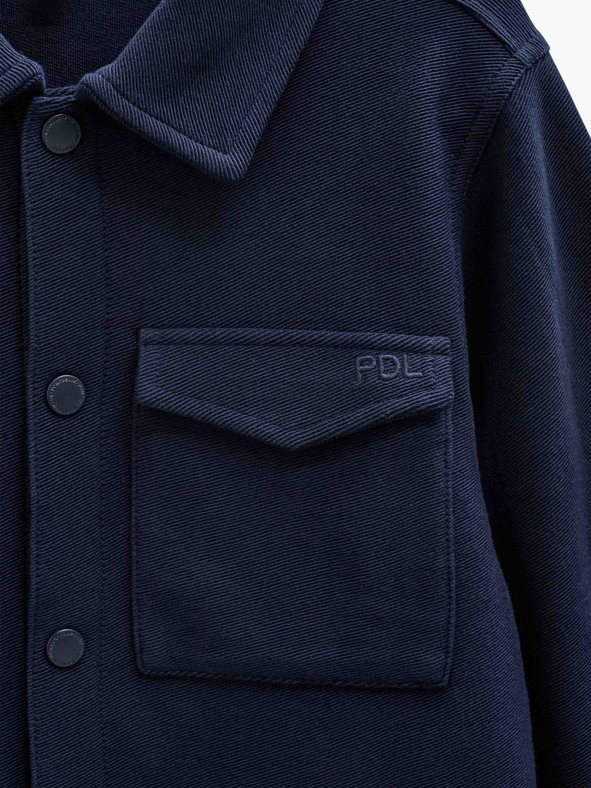 Overshirt i struktureret sweatkvalitet Tween - Navy | 101501 Wilder