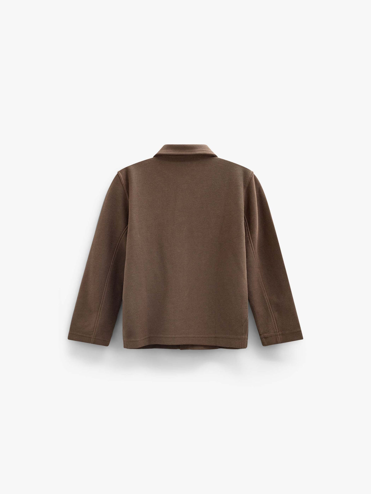 Overshirt i struktureret sweatkvalitet Tween - Brown | 101502 Wilder