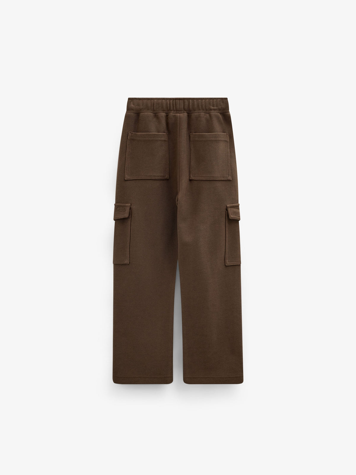 Cargo-joggingbukser i struktureret sweatkvalitet Tween - Brown | 101512 Wilder