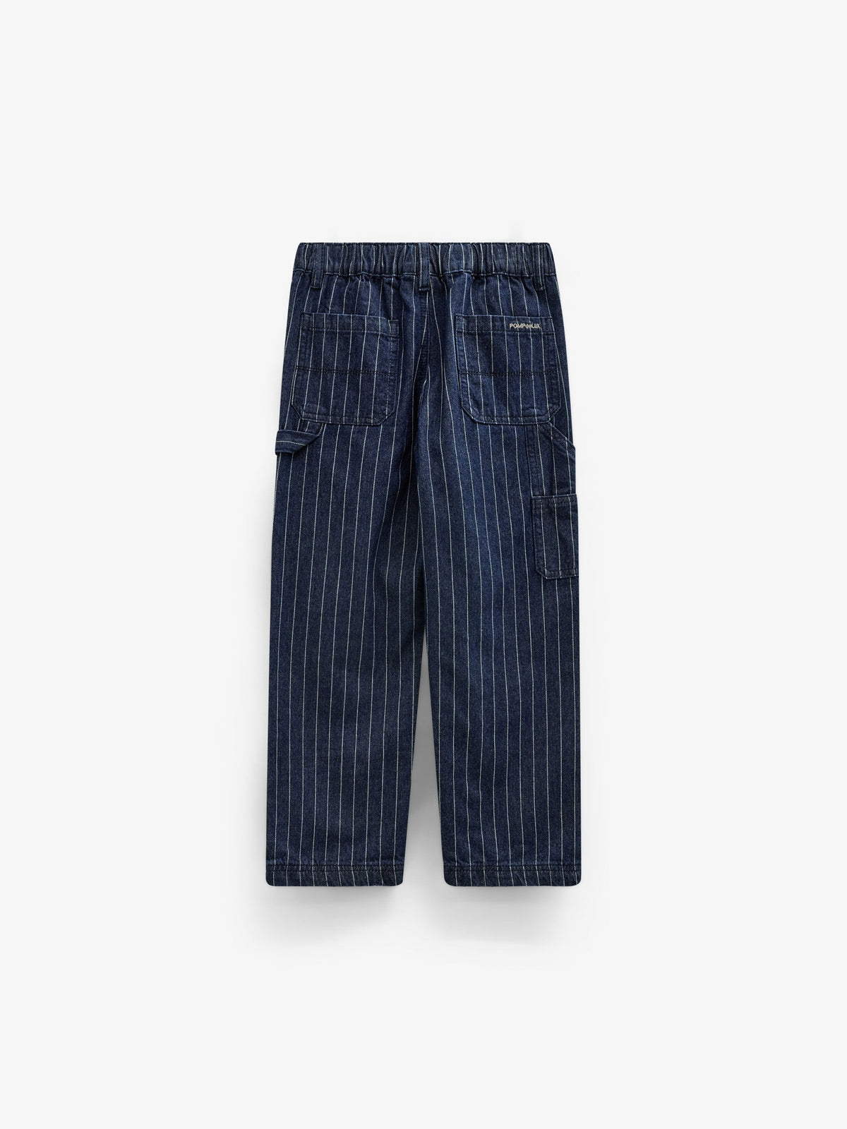Nålestribede cargo jeans med løs pasform Tween - Dark Blue | 101516 Austin