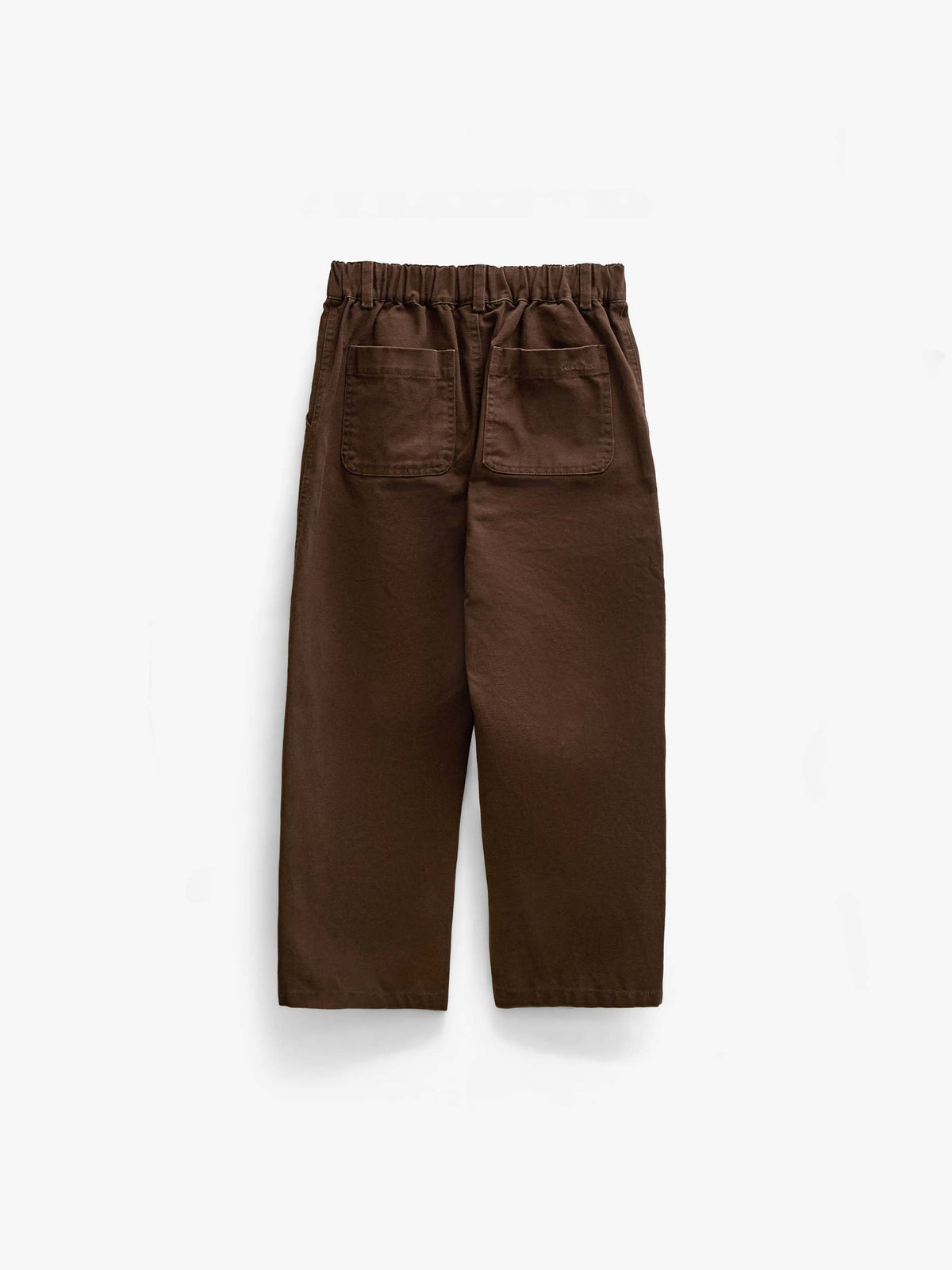 Baggy canvas bukser Kids - Dark Brown | 101527 Jenna