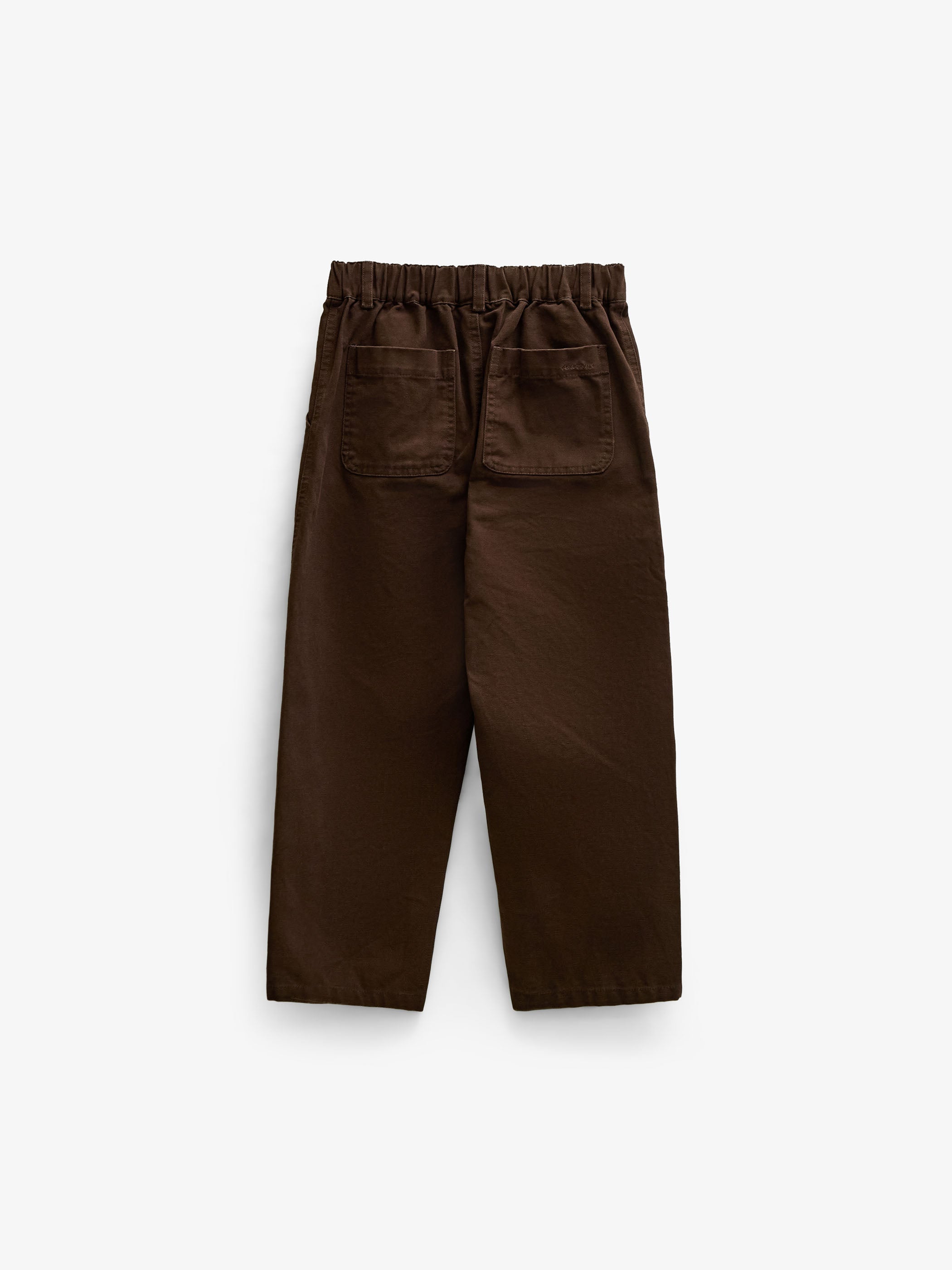 Baggy canvas bukser Tween - Dark Brown | 101528 Jenna