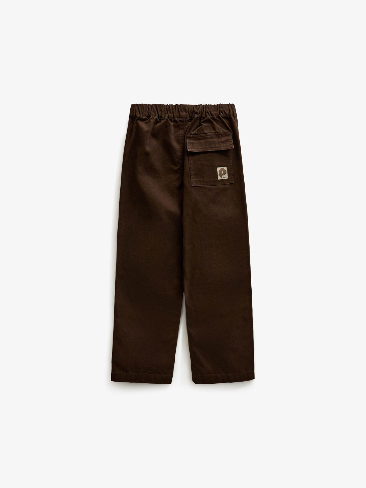 Canvasbukser med påsatte lommer Tween - Dark Brown | 101532 Greyson