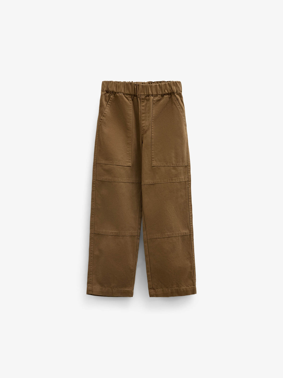 Canvasbukser med påsatte lommer Kids - Light Brown | 101533 Greyson