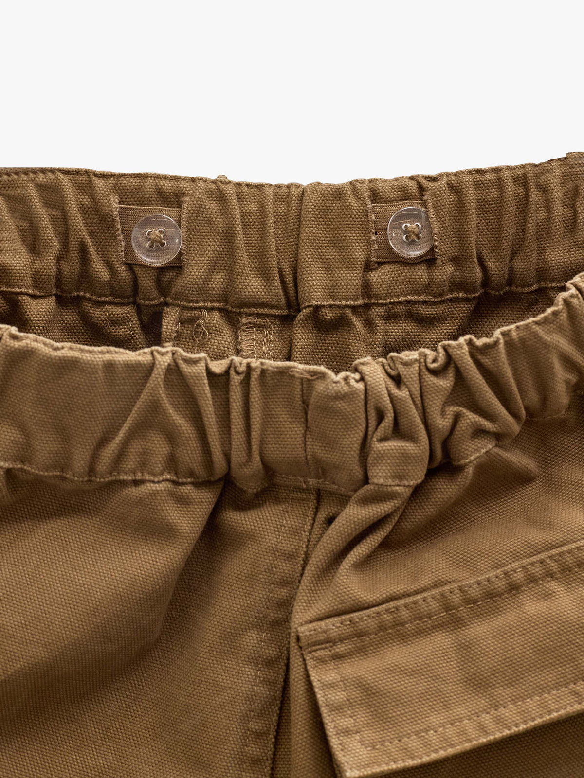 Canvasbukser med påsatte lommer Kids - Light Brown | 101533 Greyson