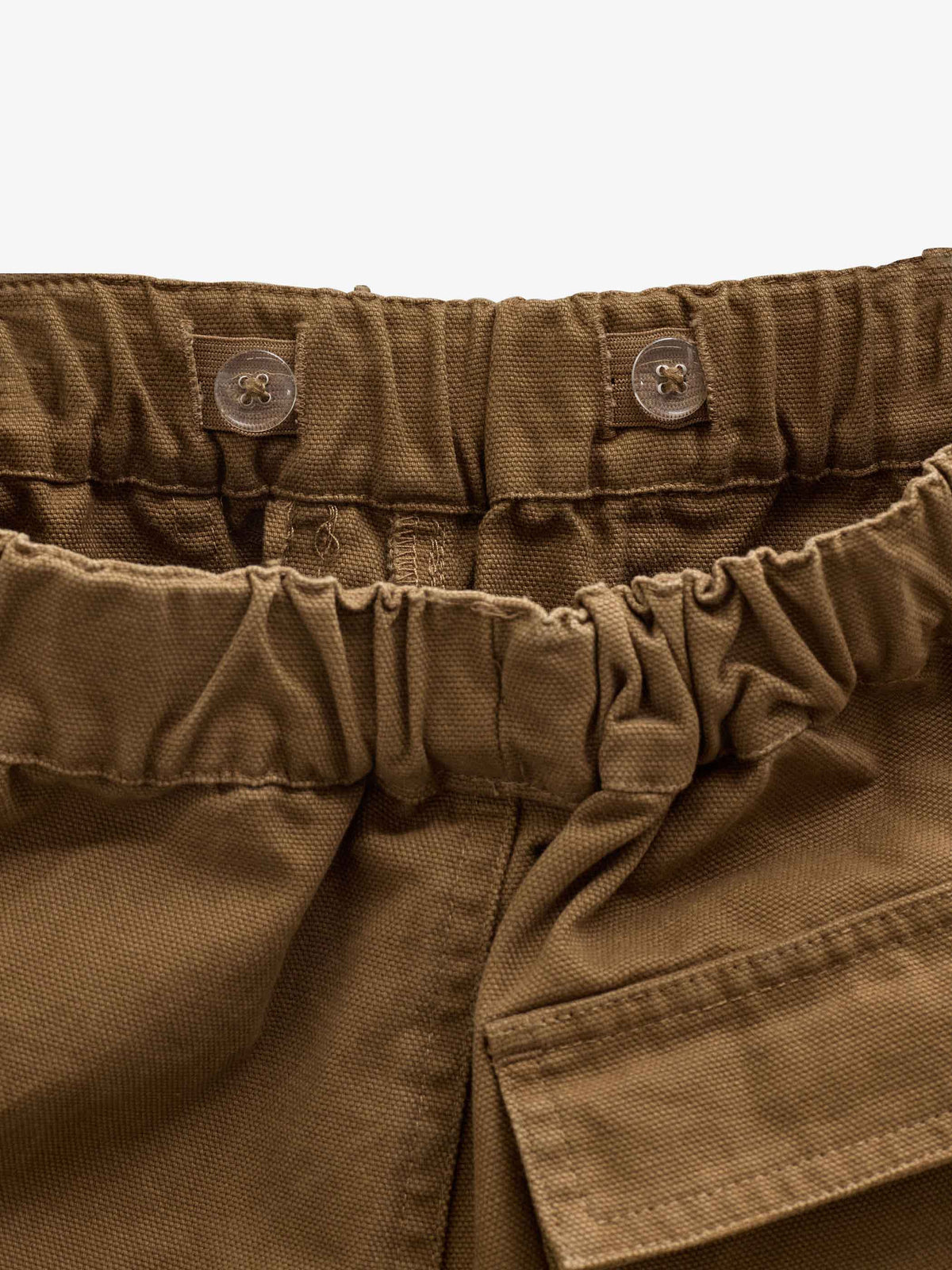 Canvasbukser med påsatte lommer Tween - Light Brown | 101534 Greyson