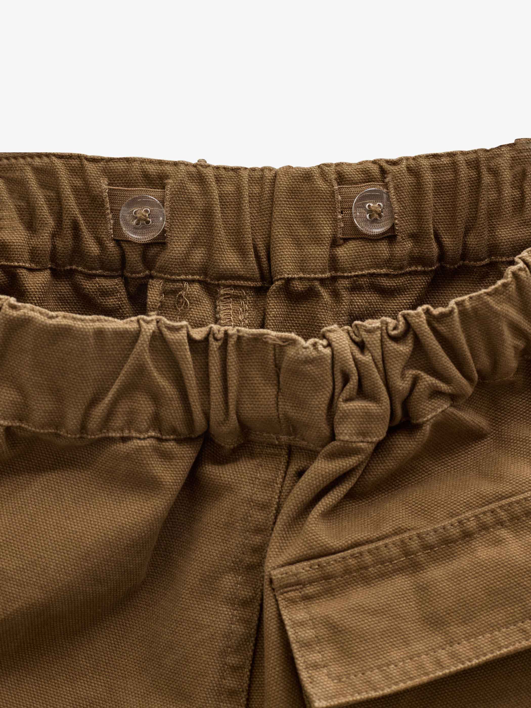 Canvasbukser med påsatte lommer Kids - Light Brown | 101533 Greyson