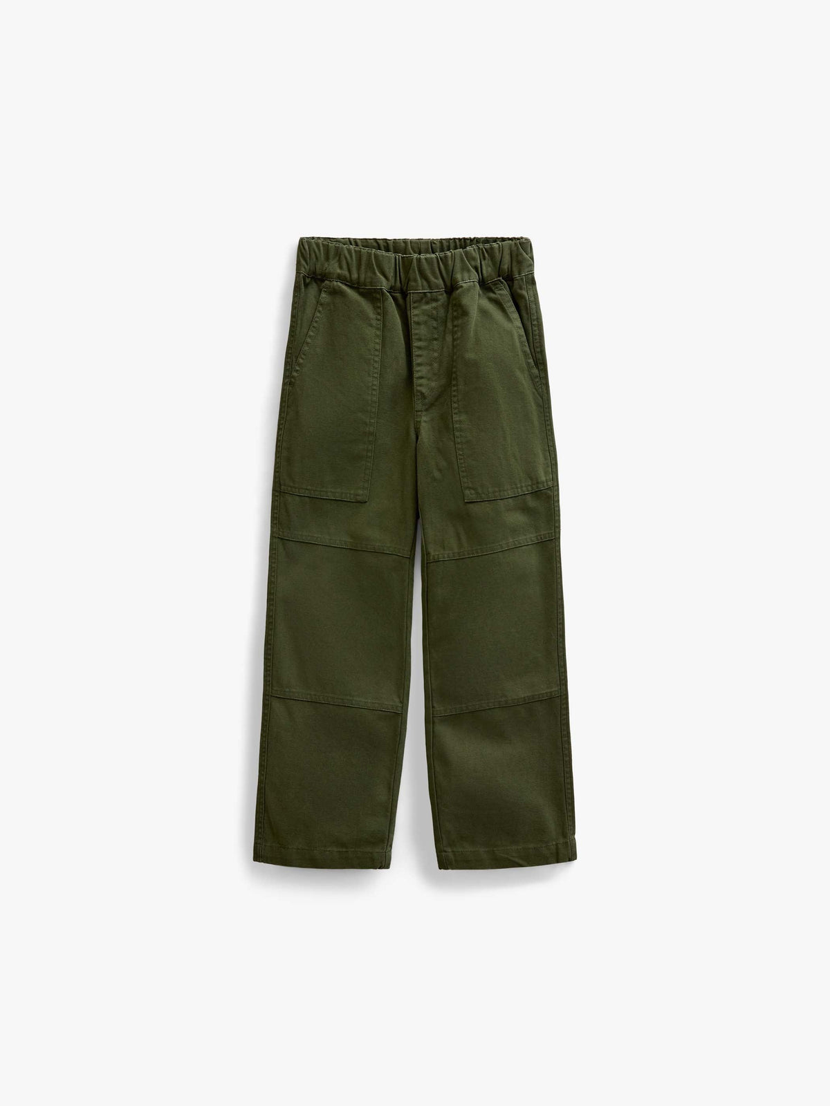 Canvasbukser med påsatte lommer Tween - Moss Green | 101536 Greyson