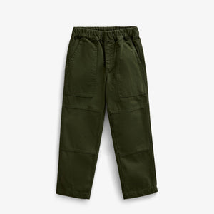 Canvasbukser med påsatte lommer Tween - Moss Green | 101536 Greyson