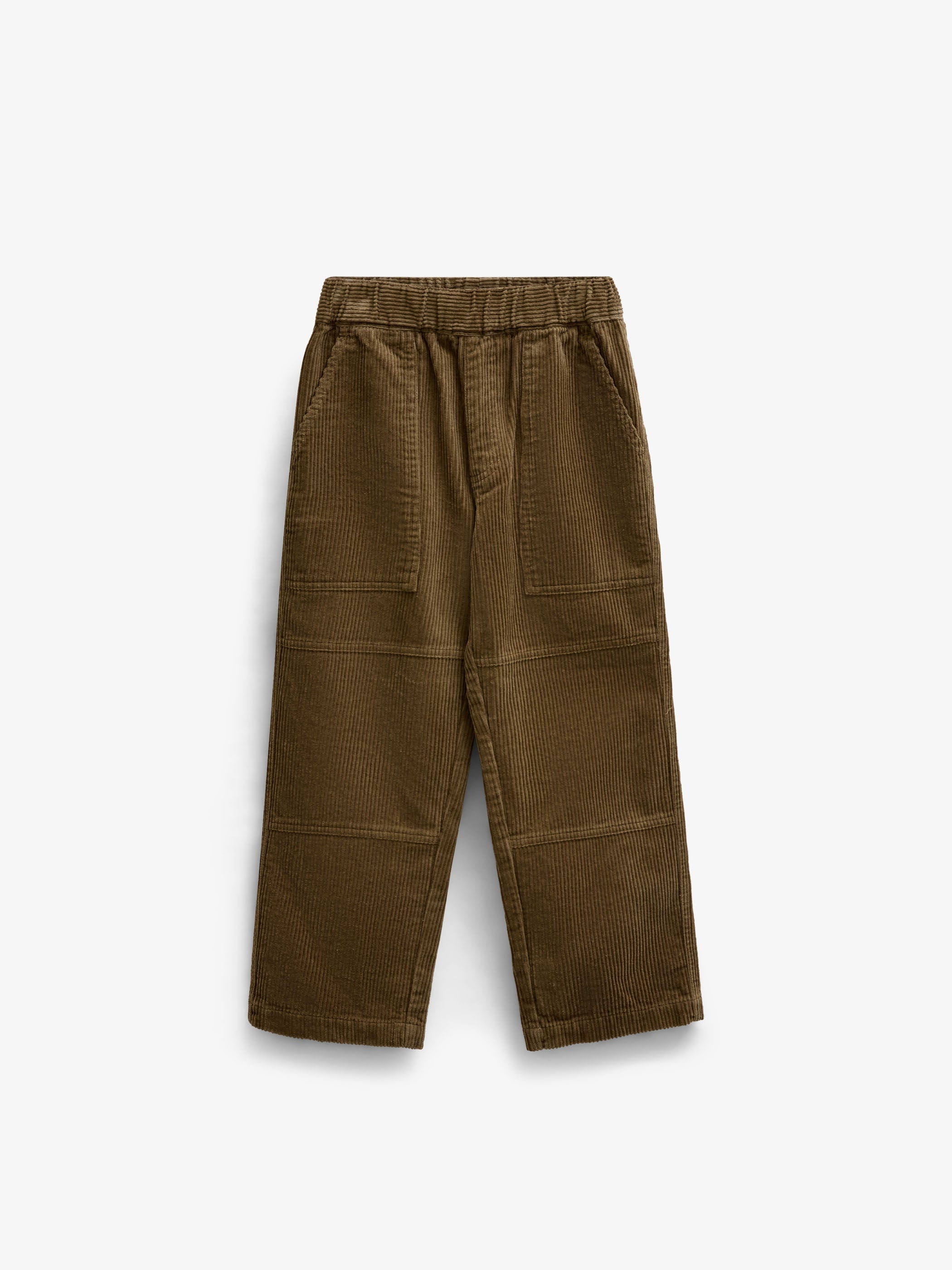 Fløjlsbukser med påsatte lommer Tween - Khaki | 101538 Reed