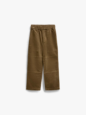 Fløjlsbukser med påsatte lommer Tween - Khaki | 101538 Reed