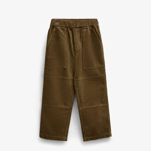 Fløjlsbukser med påsatte lommer Kids - Khaki | 101537 Reed