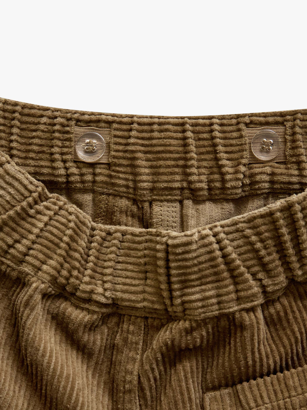 Fløjlsbukser med påsatte lommer Tween - Khaki | 101538 Reed