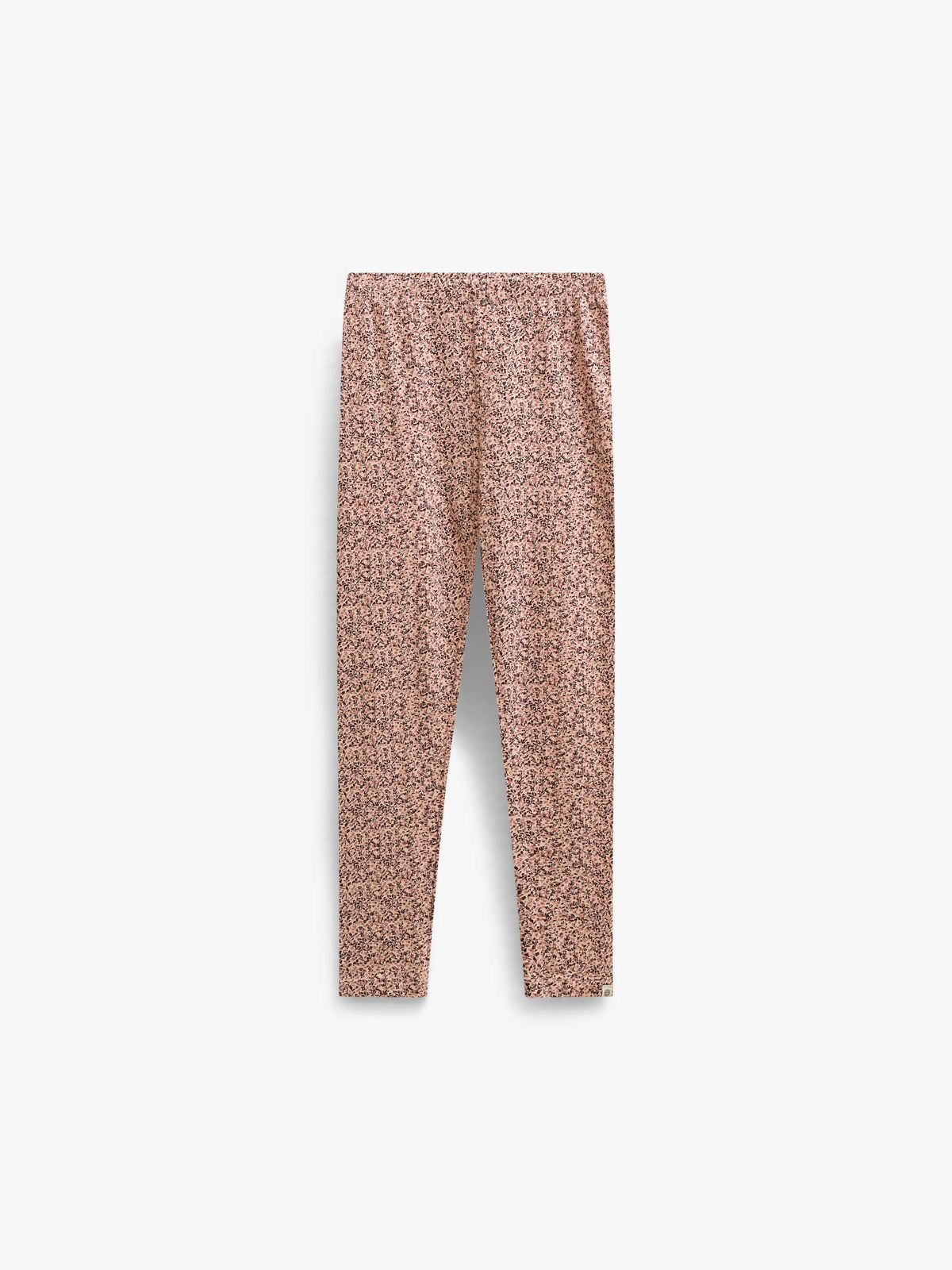 Småblomstrede jerseyleggings Tween - Rose/Bordeaux | 101552 Heidi