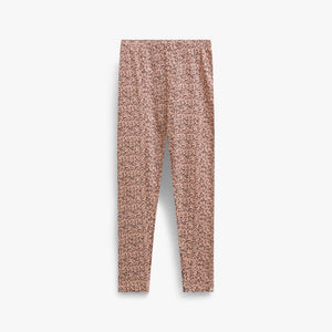 Småblomstrede jerseyleggings Kids - Rose/Bordeaux | 101551 Heidi