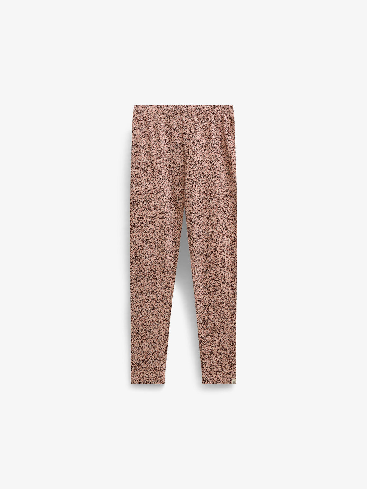 Småblomstrede jerseyleggings Tween - Rose/Bordeaux | 101552 Heidi