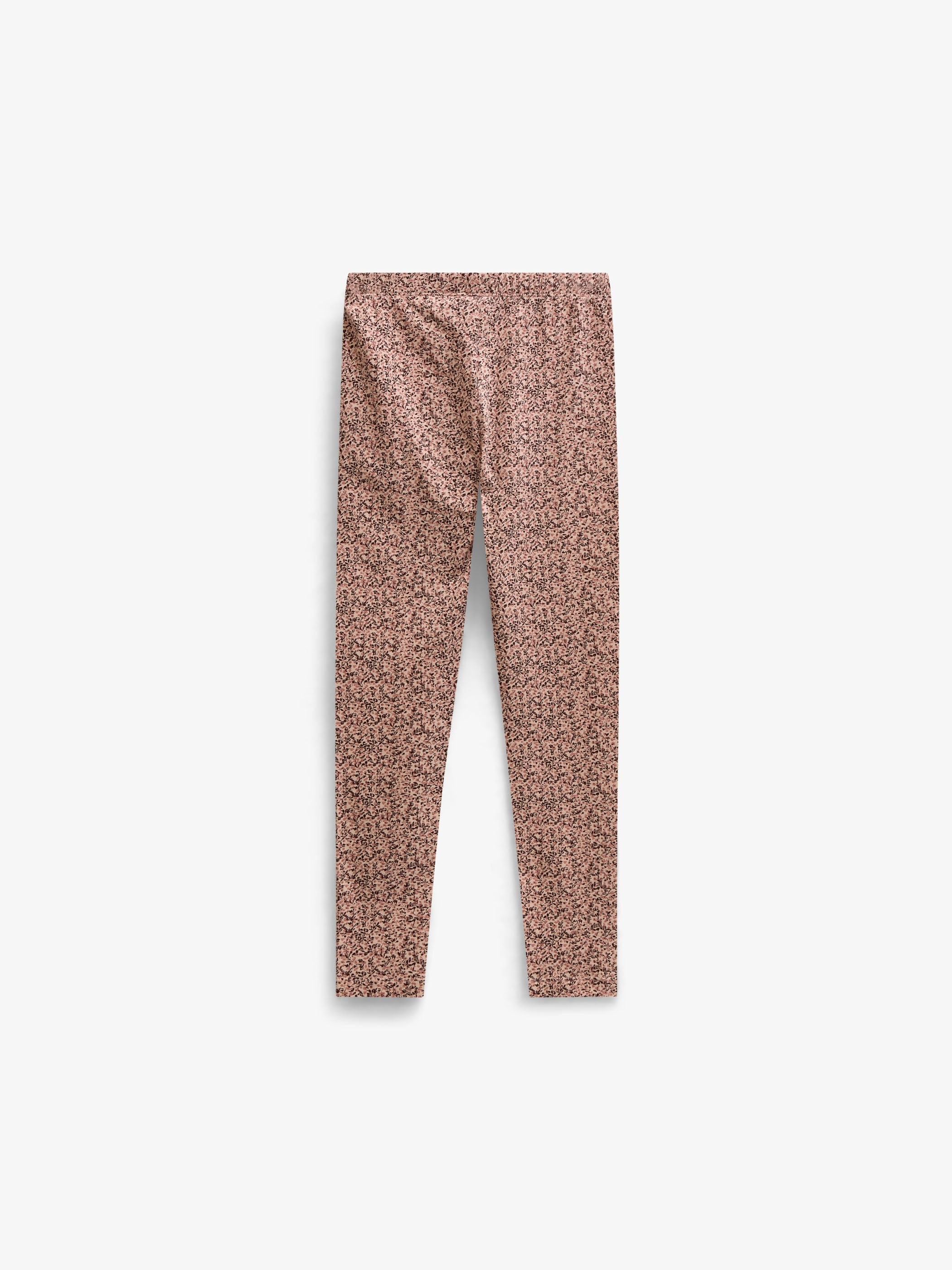 Småblomstrede jerseyleggings Tween - Rose/Bordeaux | 101552 Heidi