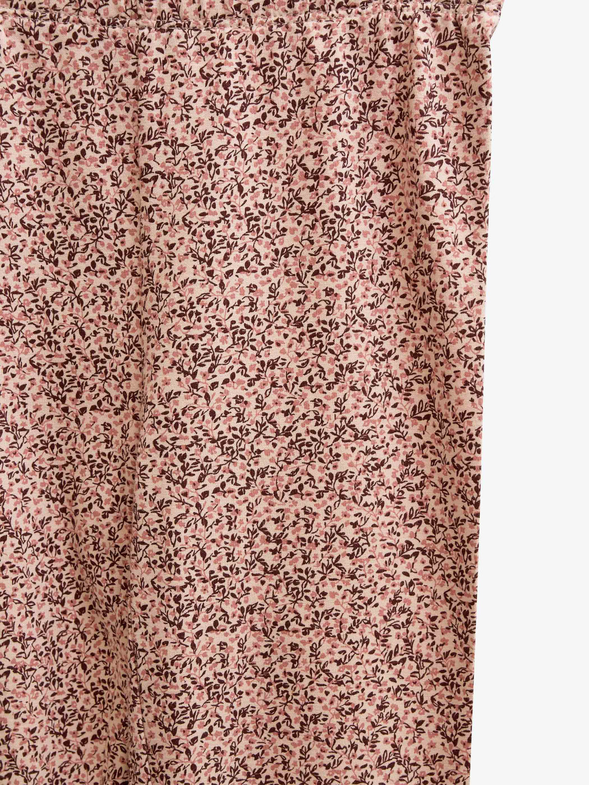 Småblomstrede jerseyleggings Kids - Rose/Bordeaux | 101551 Heidi