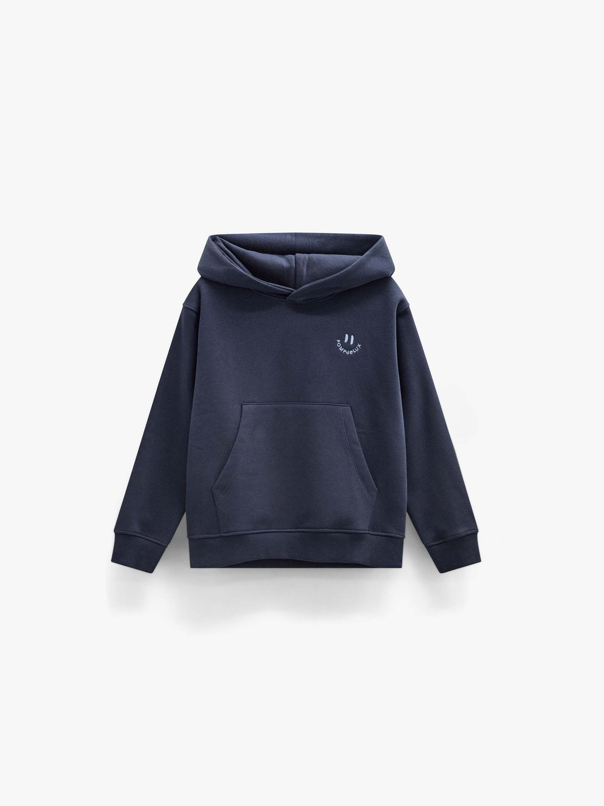 Hoodie med smiley broderi Tween - Navy | 101580 Andrew