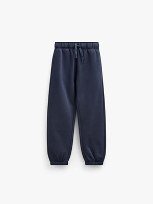 Joggingbukser med smiley broderi Tween - Navy | 101586 Andrew