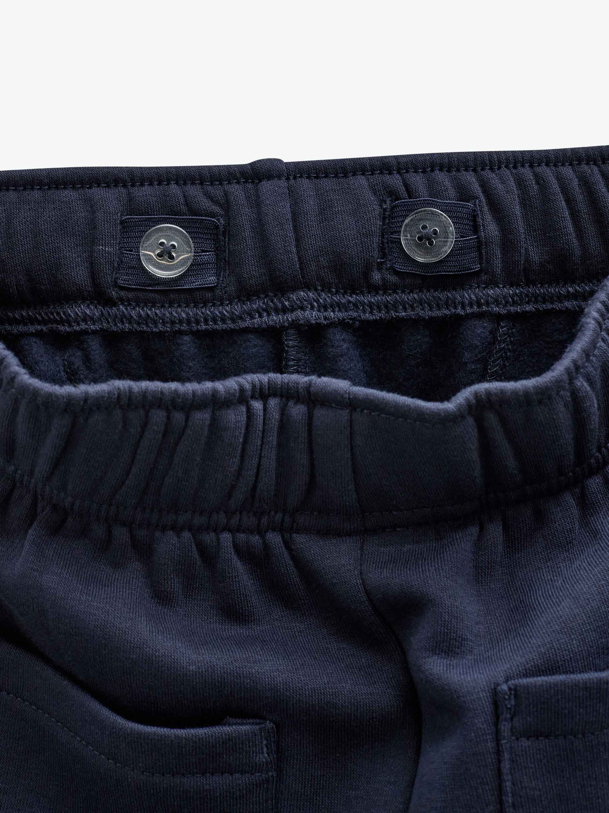 Joggingbukser med smiley broderi Tween - Navy | 101586 Andrew