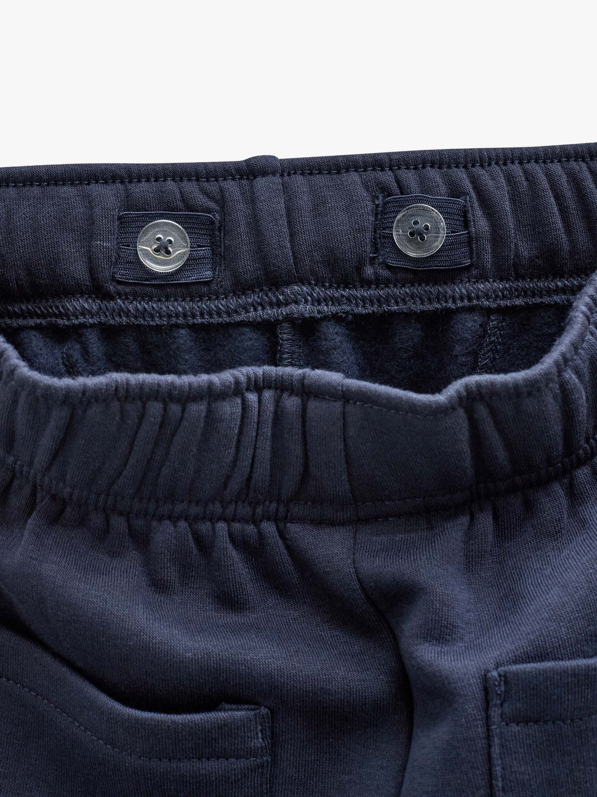 Joggingbukser med smiley broderi Tween - Navy | 101586 Andrew