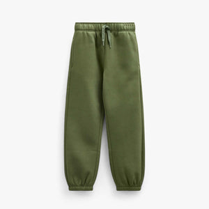 Joggingbukser med smiley broderi Tween - Moss Green | 101588 Andrew