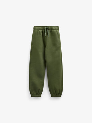 Joggingbukser med smiley broderi Kids - Moss Green | 101587 Andrew
