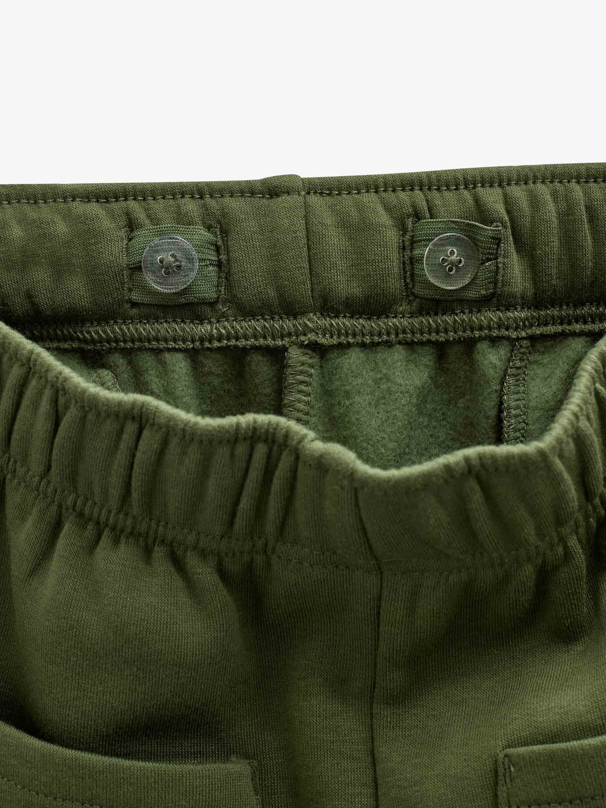 Joggingbukser med smiley broderi Kids - Moss Green | 101587 Andrew