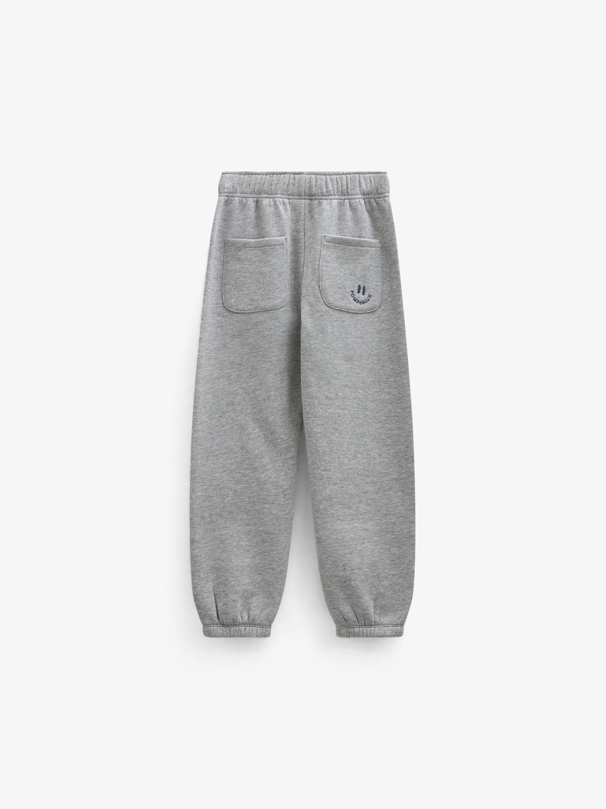 Joggingbukser med smiley broderi Kids - Grey Melange | 101589 Andrew